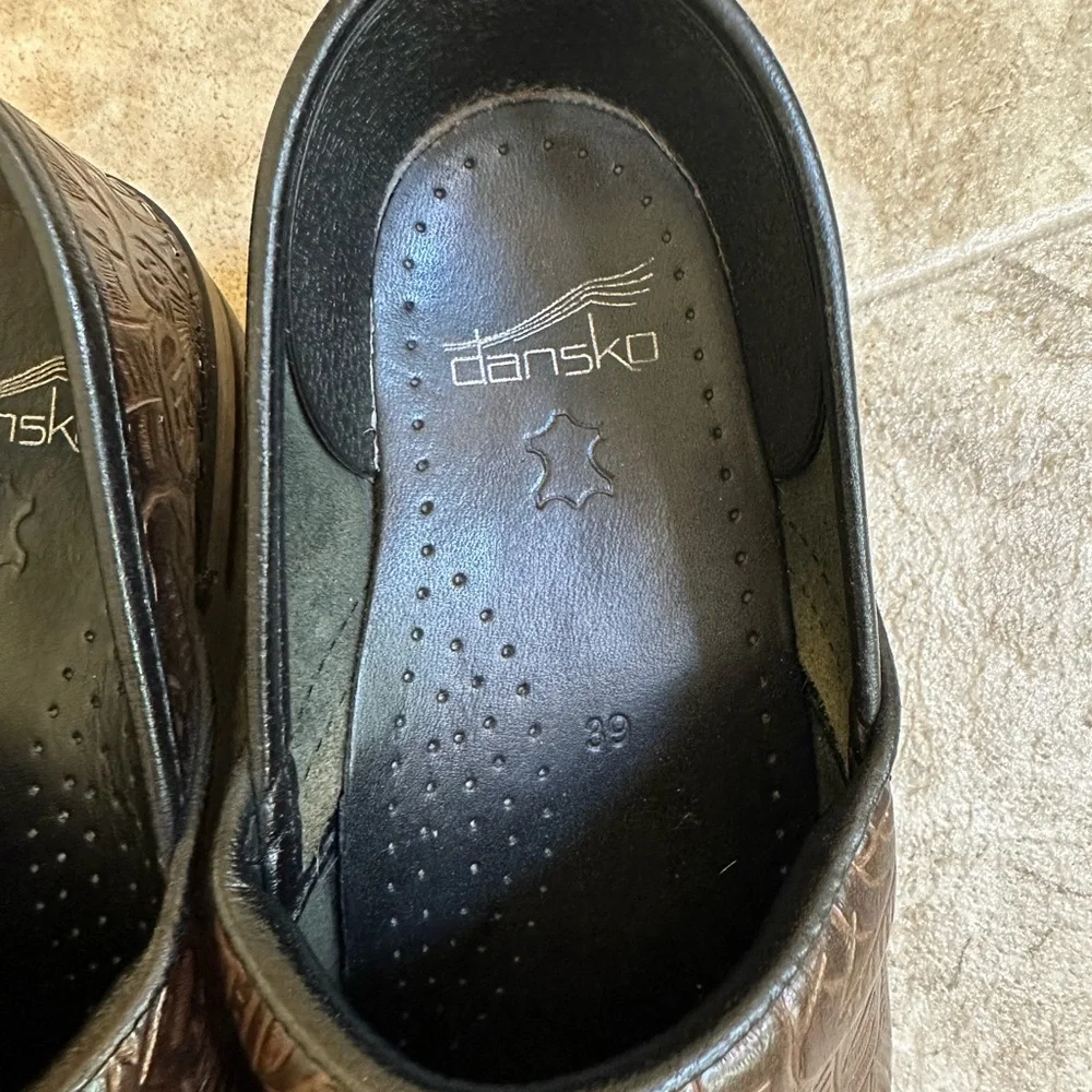 Dansko size 39 brown paisley - Picture 2 of 5